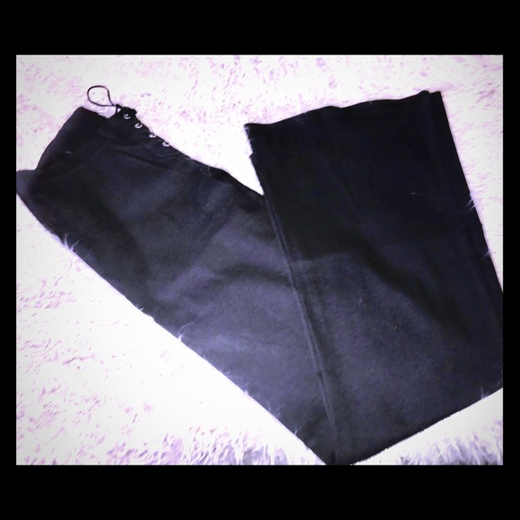 💝Forever 21 lace front pants Size L💝 - Picture 2 of 3